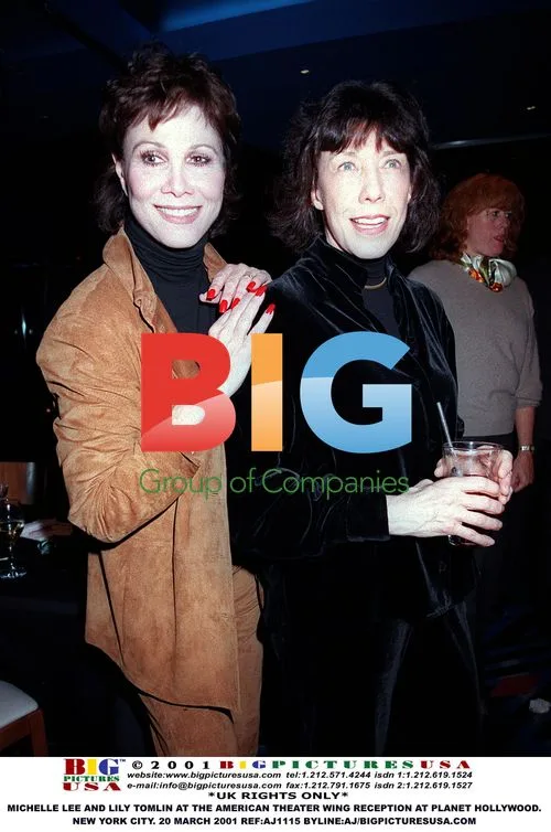 Celebs Michelle Lee & Lily Tomlin at American Theater Wing Event