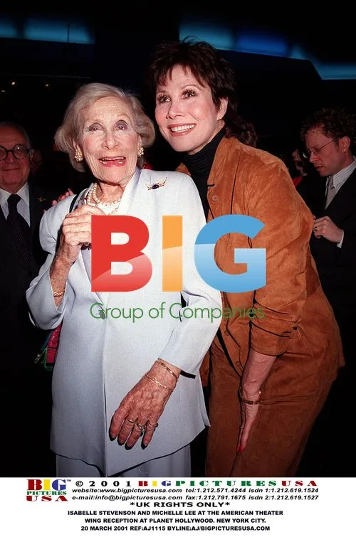Isabelle Stevenson and Michelle Lee at American Theater Wing event