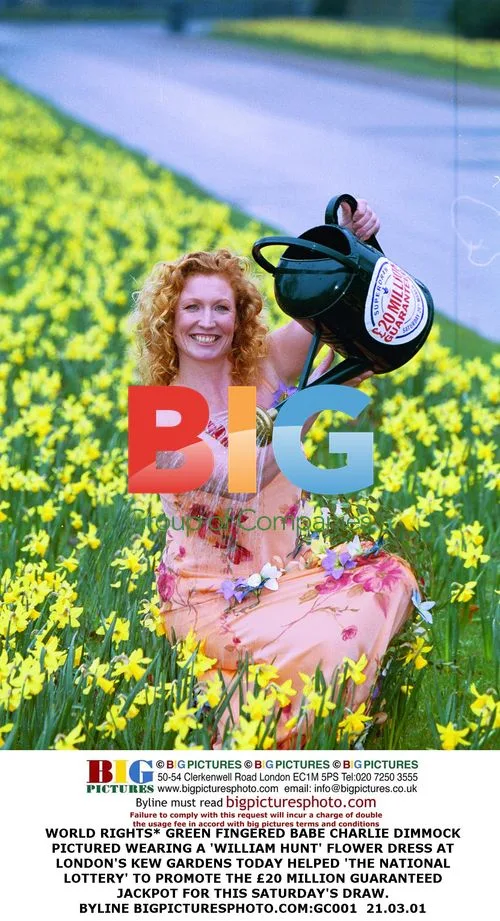 Charlie Dimmock at Kew Gardens