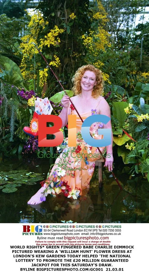 Charlie Dimmock at Kew Gardens