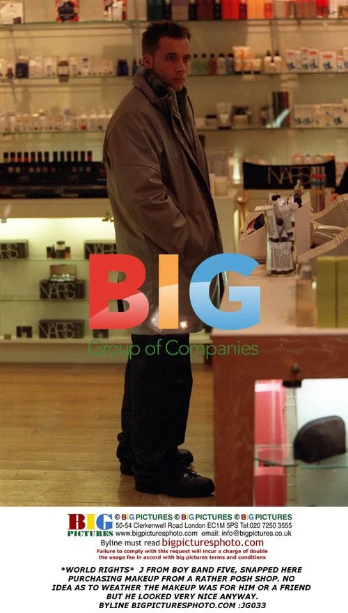 J from Boy Band Five Buying Makeup