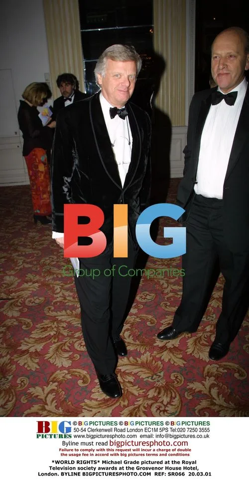 Michael Grade at RTS Awards in London