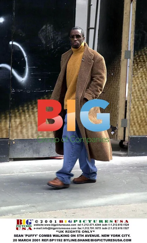 SEAN 'PUFFY' COMBS on 5th Avenue