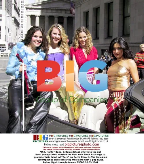 Bond girl band promotes debut CD