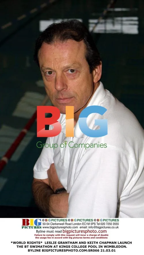 LESLIE GRANTHAM AND KEITH CHAPMAN LAUNCH BT SWIMATHON