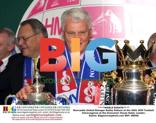Bobby Robson at 2001 HMV Football Extravaganza