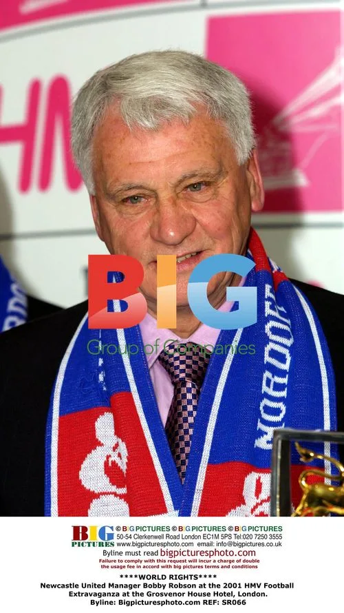 Bobby Robson at HMV Football Extravaganza