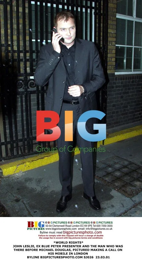John Leslie, Ex Blue Peter Presenter