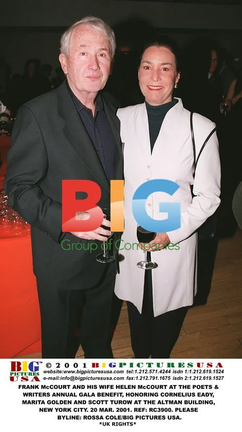 Frank and Helen McCourt at Poets & Writers Gala