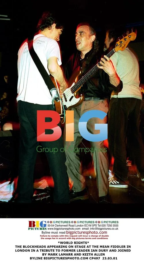 The Blockheads Tribute on Stage in London