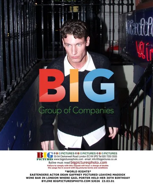 Dean Gaffney Leaving Gail Porter's Birthday Party