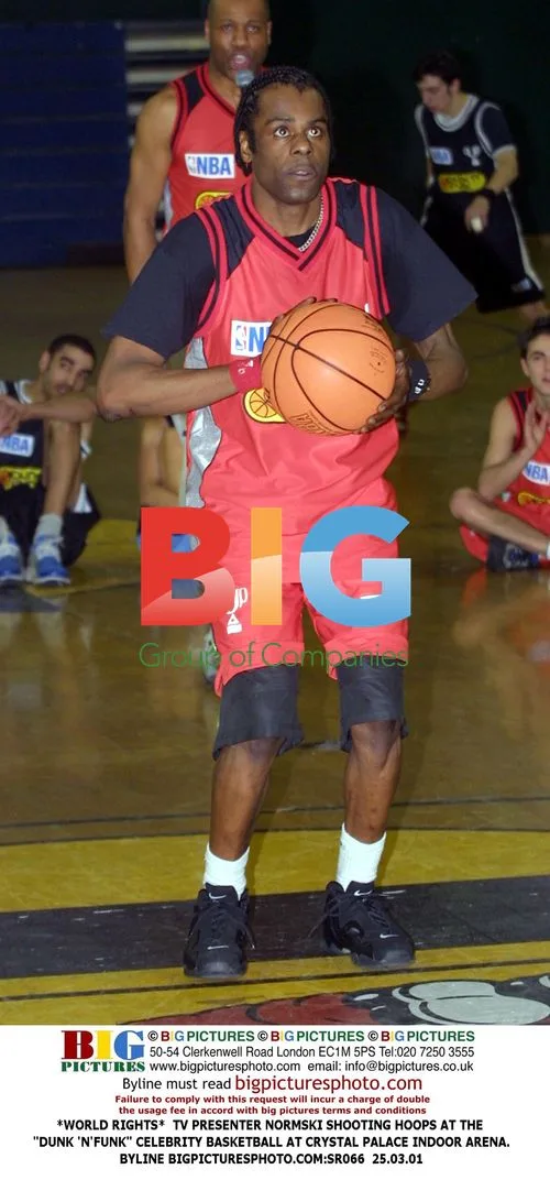 NORMSKI Shoots Hoops at "Dunk 'n'Funk" Celebrity Game