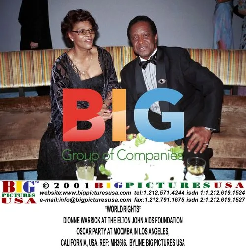 Dionne Warwick at Elton John Oscar Party