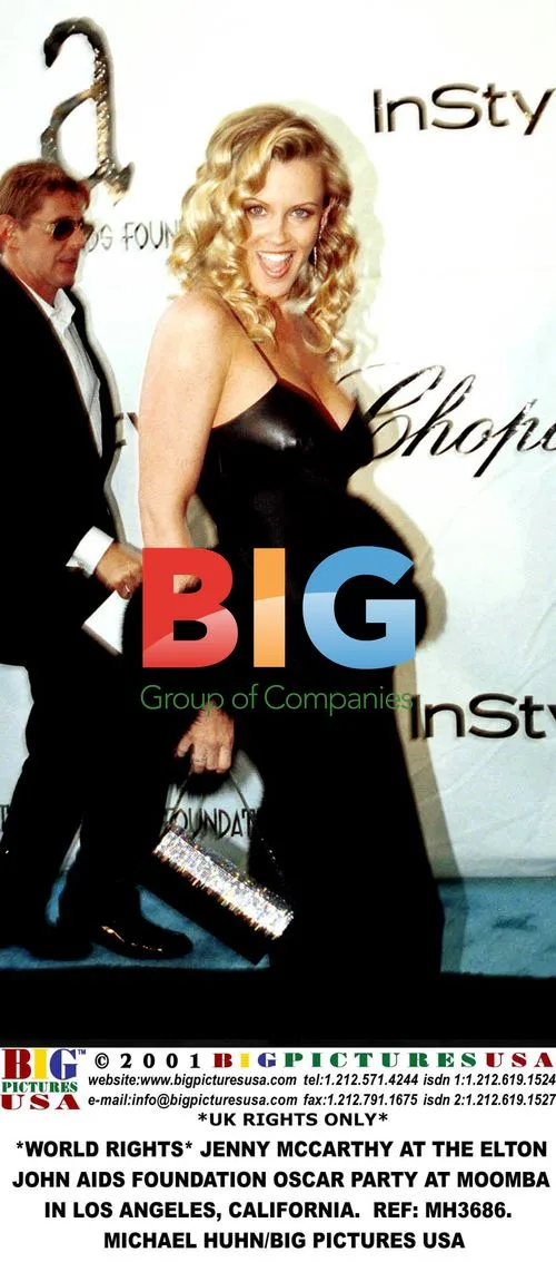 Jenny McCarthy at Elton John Oscar Party