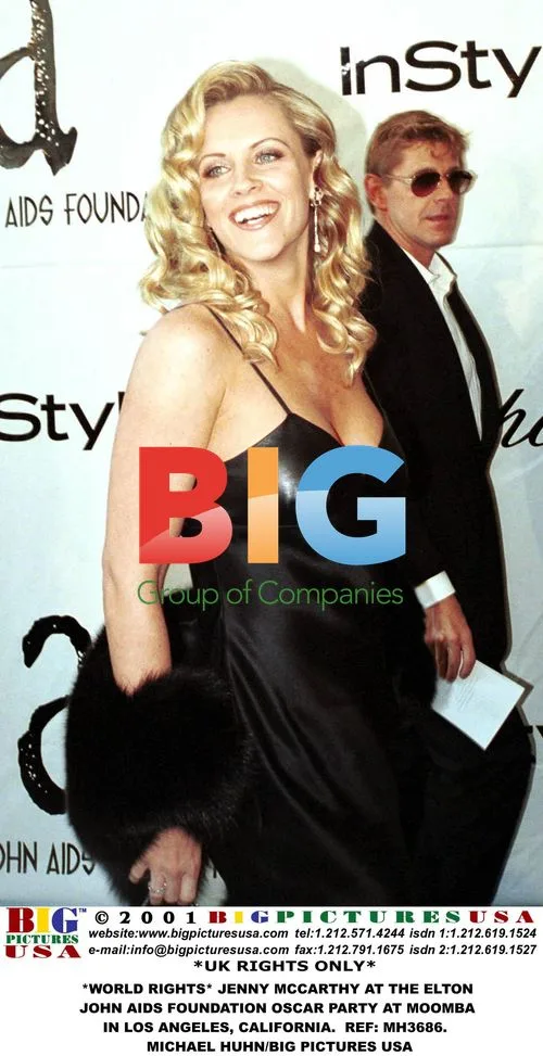 Jenny McCarthy at Elton John Oscar party