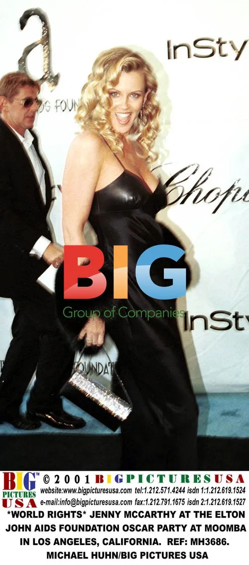 Jenny McCarthy at Elton John's Oscar Party