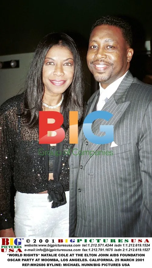 Natalie Cole at Elton John AIDS Foundation Oscar Party