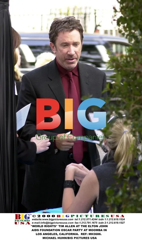 Tim Allen at Elton John AIDS Foundation Oscar Party