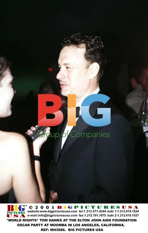 Tom Hanks at Elton John Oscar Party