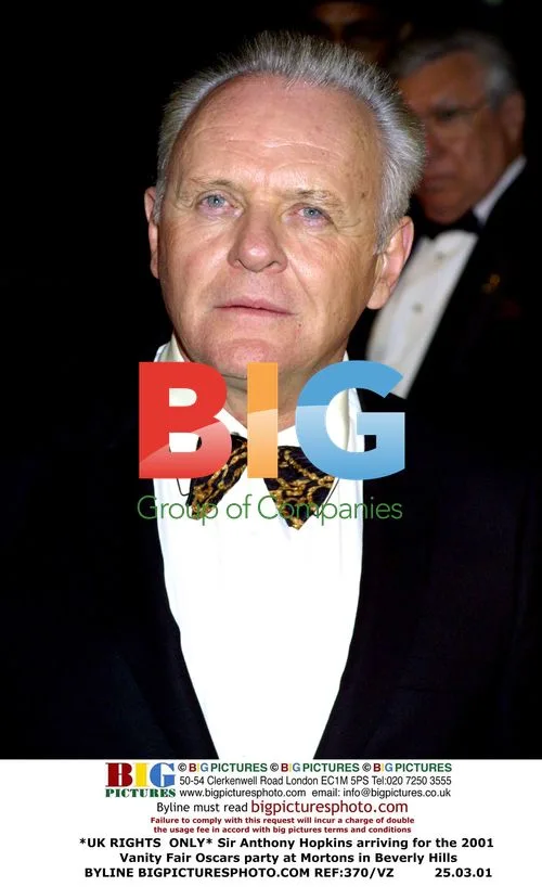 Sir Anthony Hopkins at 2001 Vanity Fair Oscars party