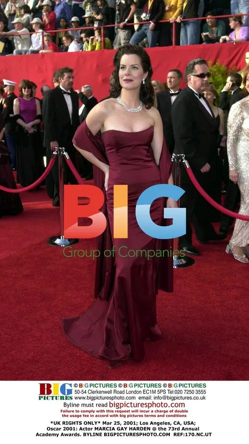 Marcia Gay Harden at Oscars 2001
