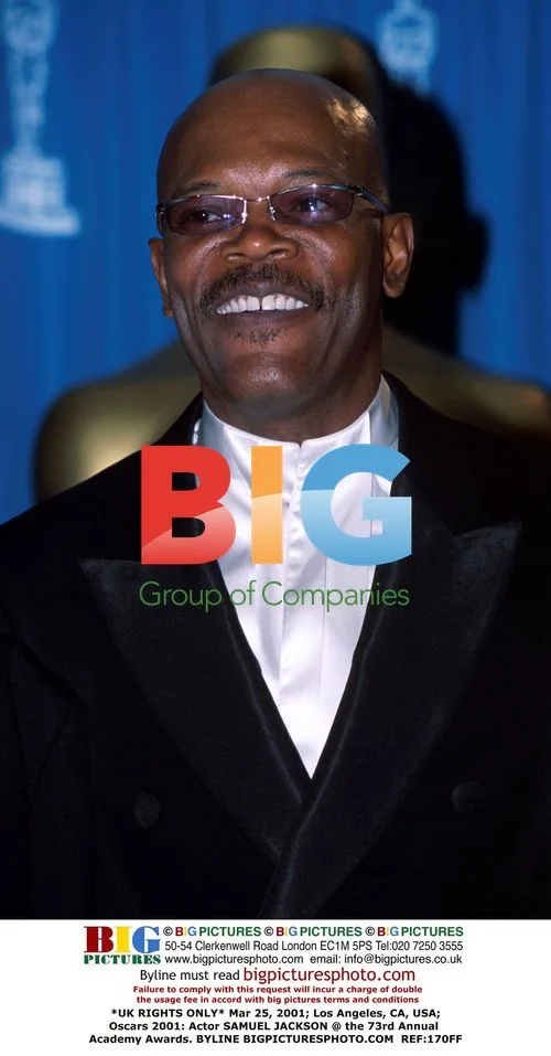 Samuel Jackson at Oscars 2001