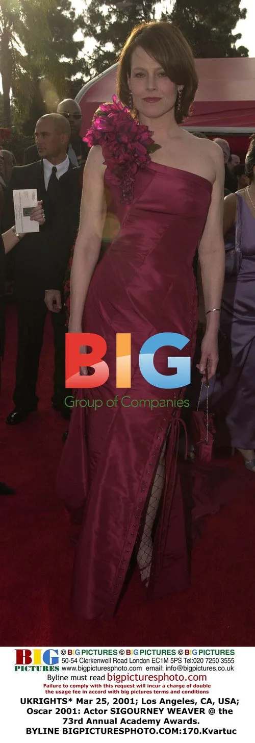 Sigourney Weaver at 2001 Oscars