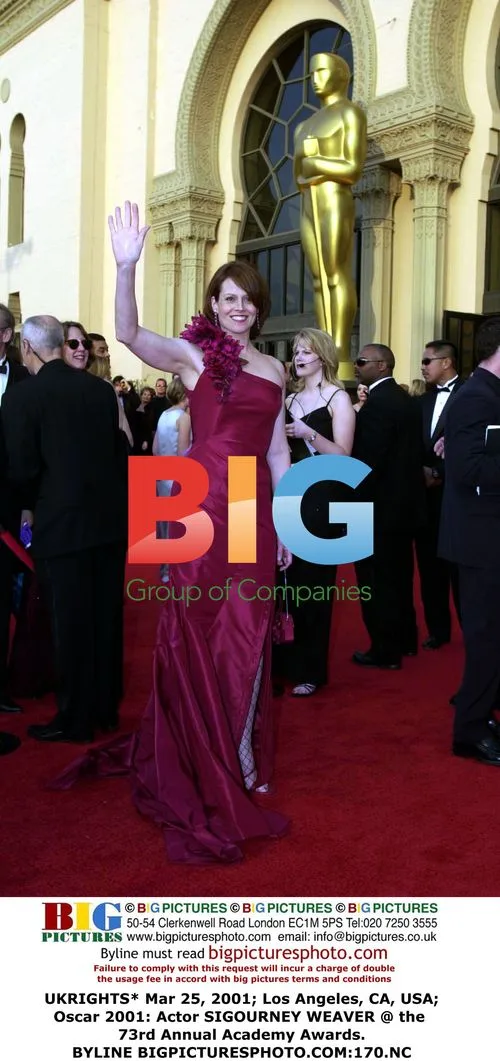 Sigourney Weaver at 73rd Academy Awards