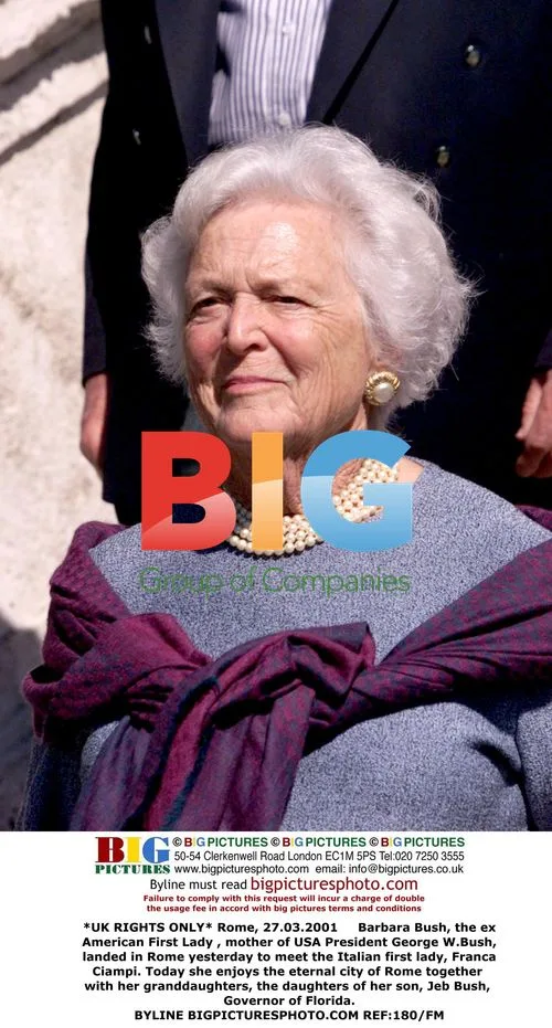 Barbara Bush in Rome
