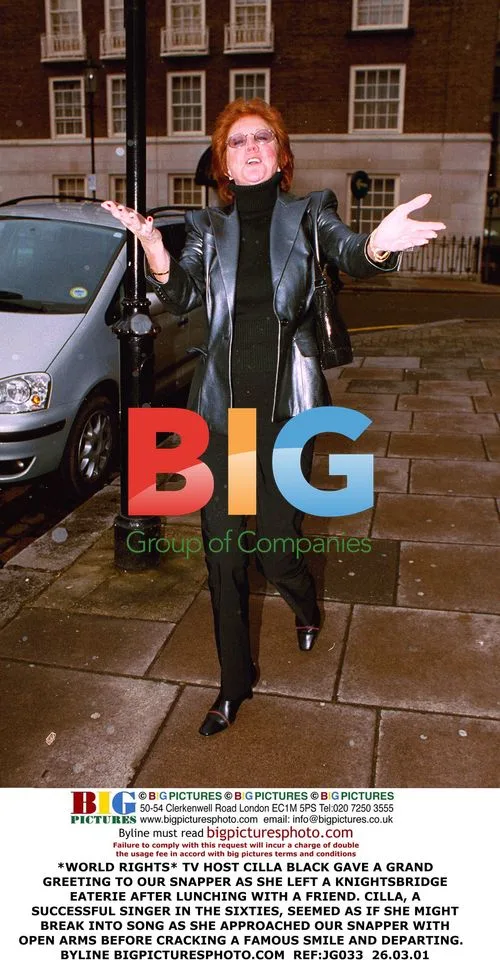 Cilla Black Leaves Knightsbridge Eaterie