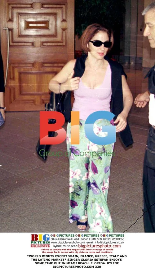 Singer Gloria Estefan in Miami Beach