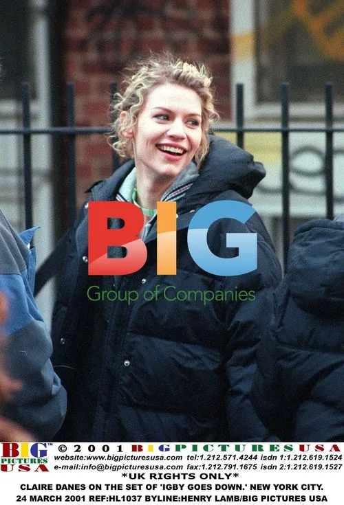 Claire Danes on Set of 'Igby Goes Down'