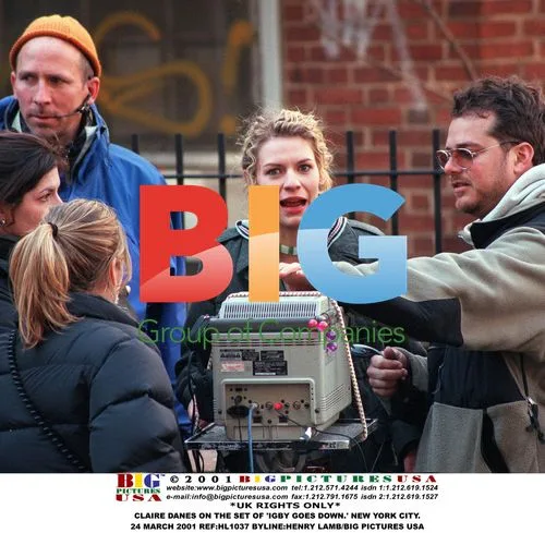 Claire Danes on set of 'Igby Goes Down'