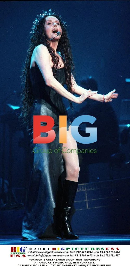 Sarah Brightman Performing at Radio City Music Hall