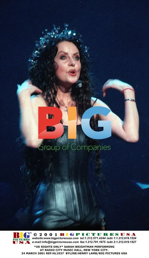 Sarah Brightman Performing at Radio City Music Hall