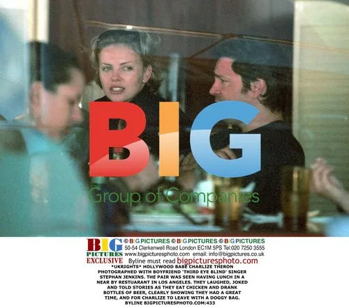 Charlize Theron Lunches with Stephan Jenkins