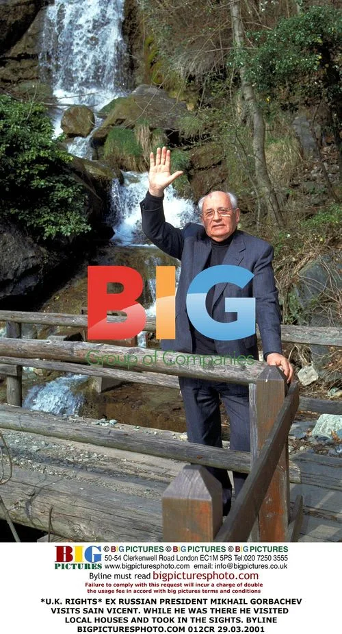 Mikhail Gorbachev Visits Sain Vicent