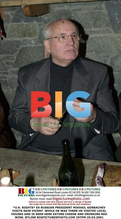 Gorbachev Visits Sain Vicent