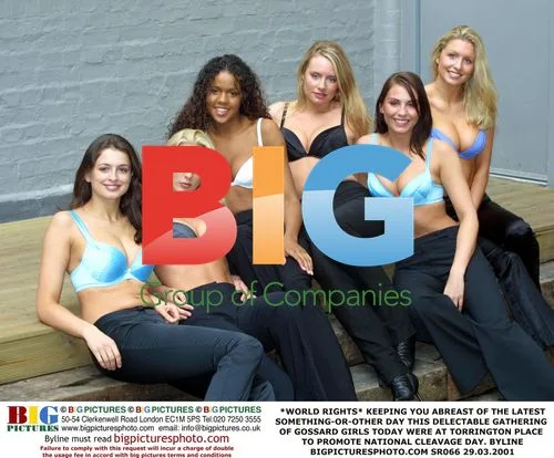 Gossard Girls Promote National Cleavage Day