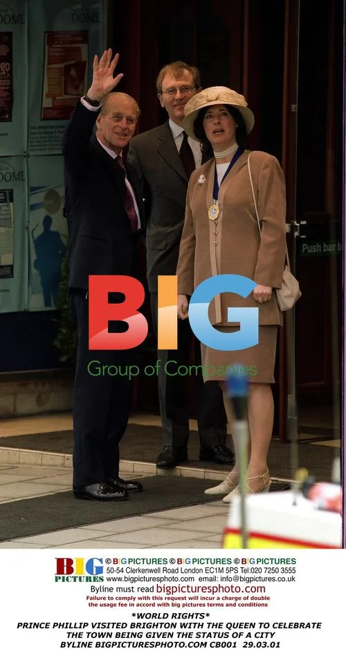 Prince Phillip, Queen Visit Brighton to Celebrate City Status