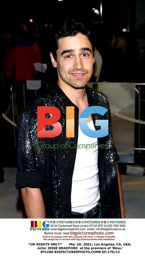Actor Jesse Bradford at 'Blow' premiere