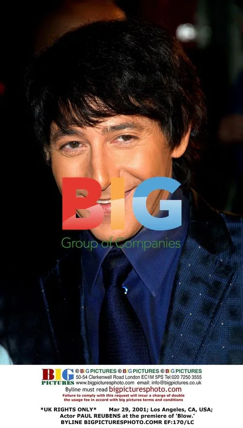 Actor PAUL REUBENS at 'Blow' premiere