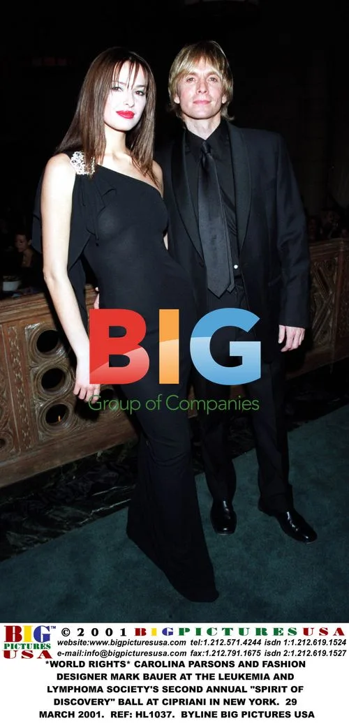 Carolina Parsons and Mark Bauer at Leukemia Charity Ball