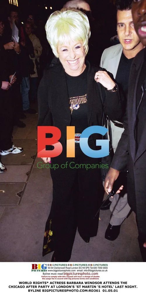Barbara Windsor at Chicago After Party