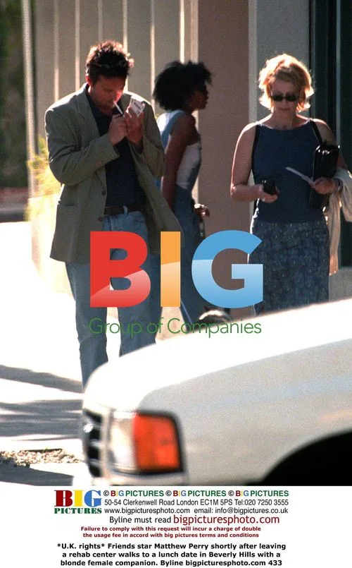 Matthew Perry out for lunch with mystery woman