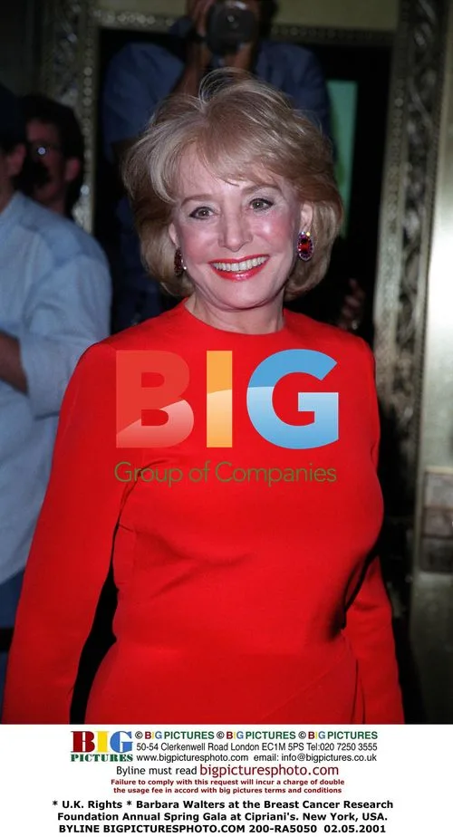 Barbara Walters at Breast Cancer Gala