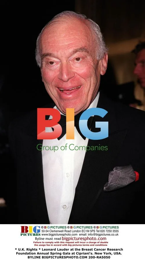 Leonard Lauder at Breast Cancer Gala