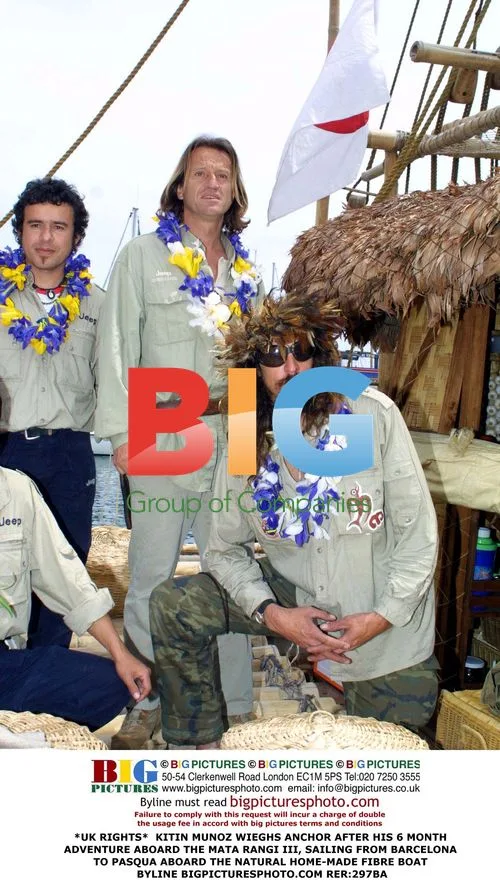 Kitin Munoz arrives after 6-month adventure