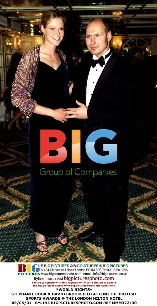 Stephanie Cook & David Brookfield at British Sports Awards