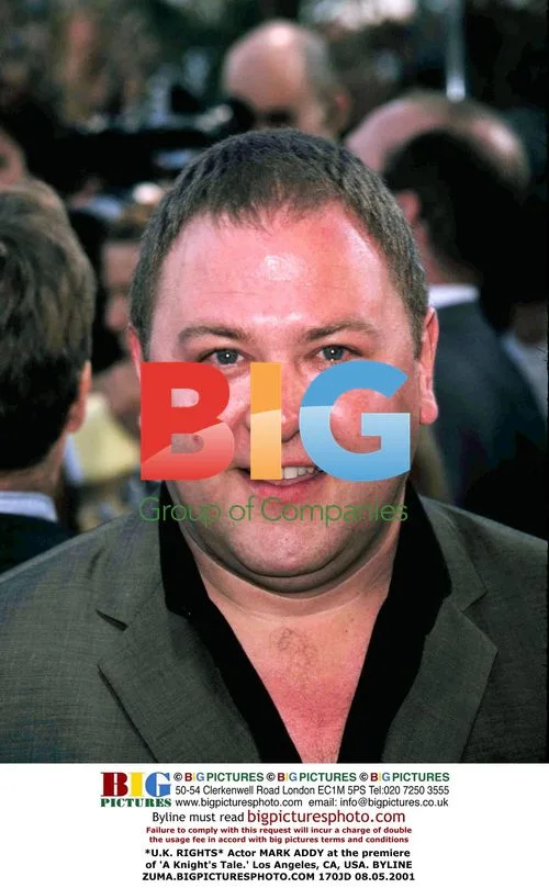 Actor MARK ADDY at 'A Knight's Tale' premiere